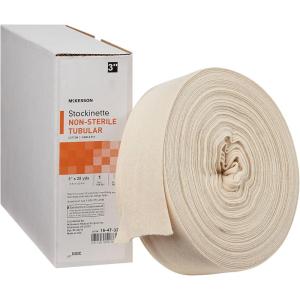 McKesson Stockinette, Non-Sterile, Cotton, Tubular, 3 in x 25 yds, 1 Count, 1 Pack(9.5 Inch x 75 Feet)