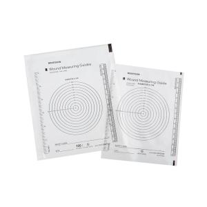 McKesson Wound Measuring Guide, Non-Sterile, Clear Plastic, 5 in x 7 in, 100 count, 60 Packs, 6000 Total(100 Count)