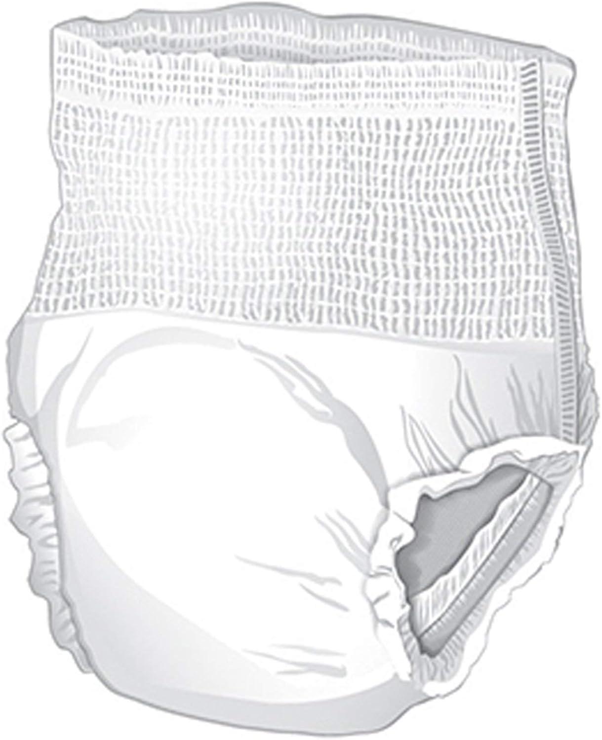 image:imageMcKesson Classic Adult Incontinence Underwear Light Absorbency 5868 in Unisex Bladder Leak Protection PullOn Style with TearAway Sides Postpartum and Incontinence Support Large 18 CountLarge