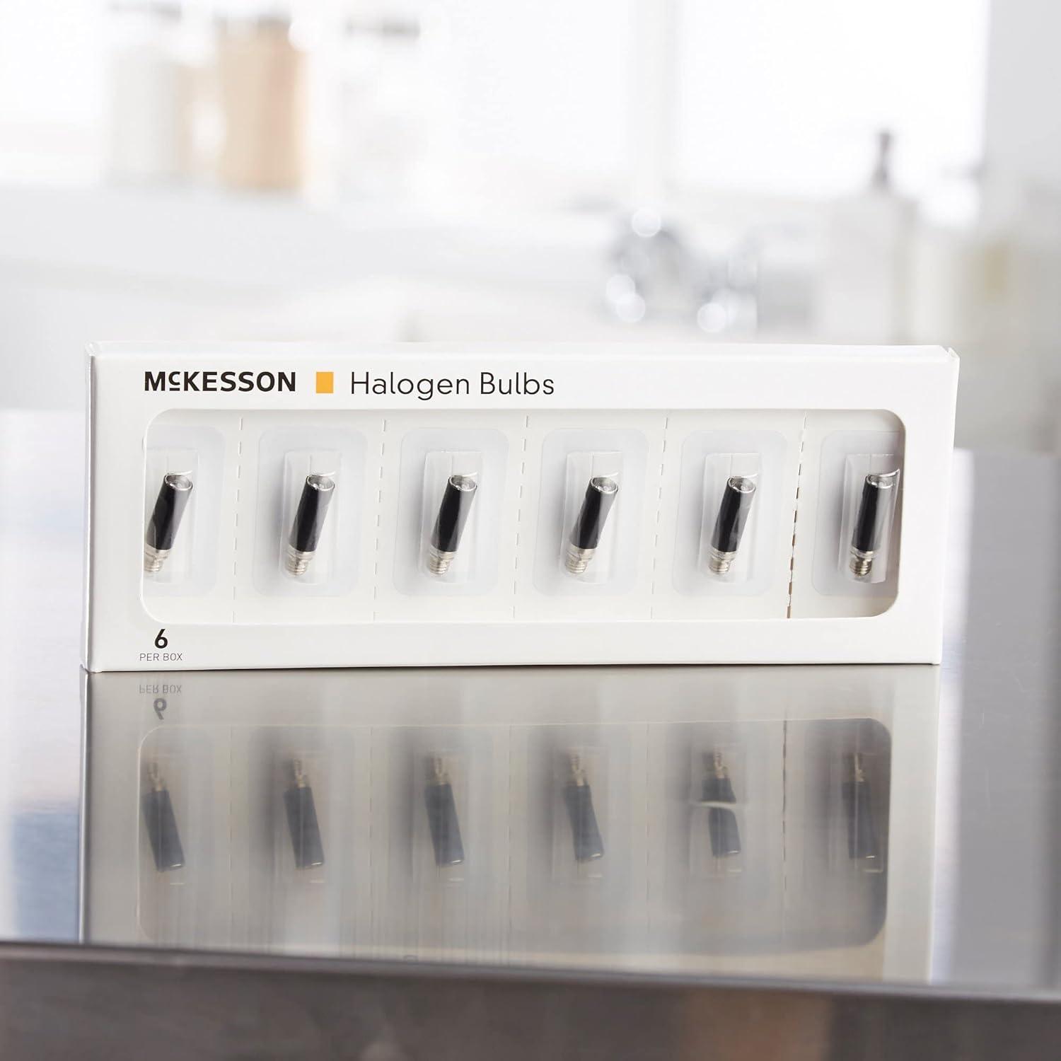 image:imageMcKesson Halogen Light Bulbs 3 Watts 46 Volts Diagnostic Lamp Light Bulb for Medical Surgical Instruments 1 Count 6 Packs 6 Total