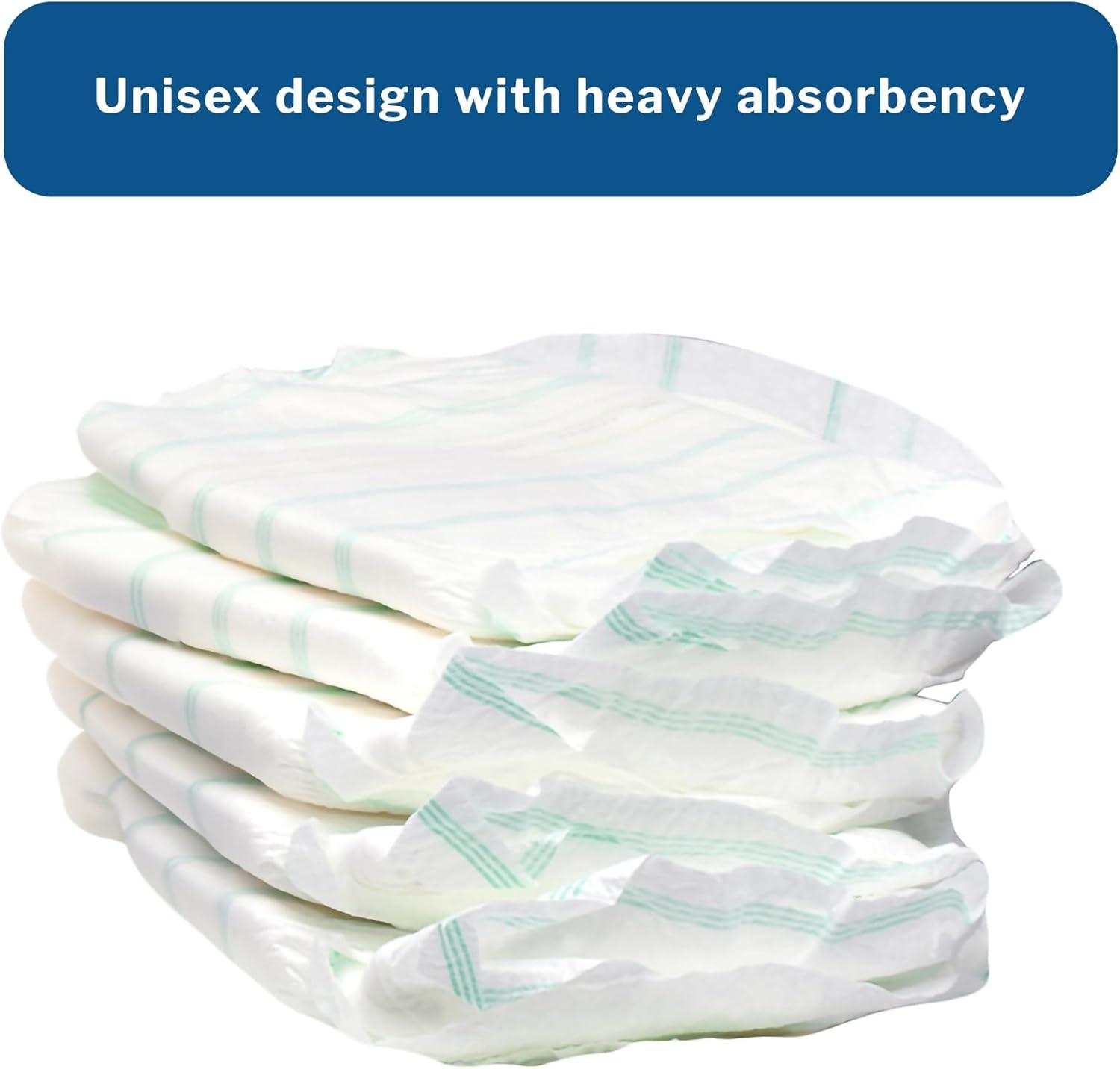 image:imageMcKesson Incontinence Pads for Adult Women and Men Pack of 80 Bladder Control and Postpartum Liners Heavy Absorbency