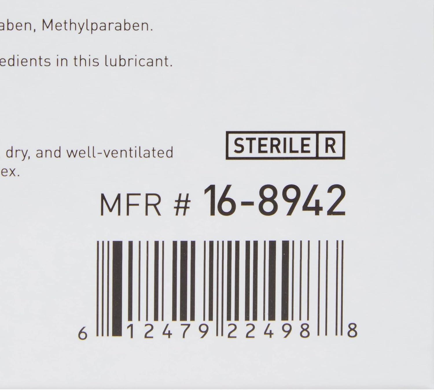 image:imageMcKesson Lubricating Jelly 3 g 288 Count Water Based NonSticky Lube Water Soluble Lubricant Gel for Surgical Medical Personal Sterile Individual Packets Box of 2144 Count Pack of 2