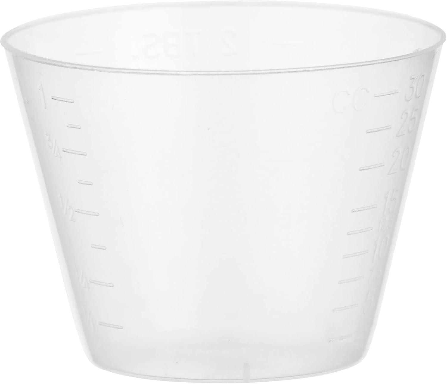 image:imageMcKesson Medicine Cups Disposable 1 oz 30 ml 5000 Count Plastic Small Mixing Measuring Resin Epoxy Translucent