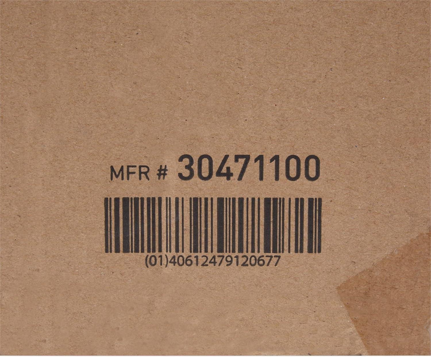 image:imageMcKesson Patient Belongings Bag Rigid Handle Snap Closure Polyethylene White 15 mil 20 in x 20 in x 4 in 250 Count