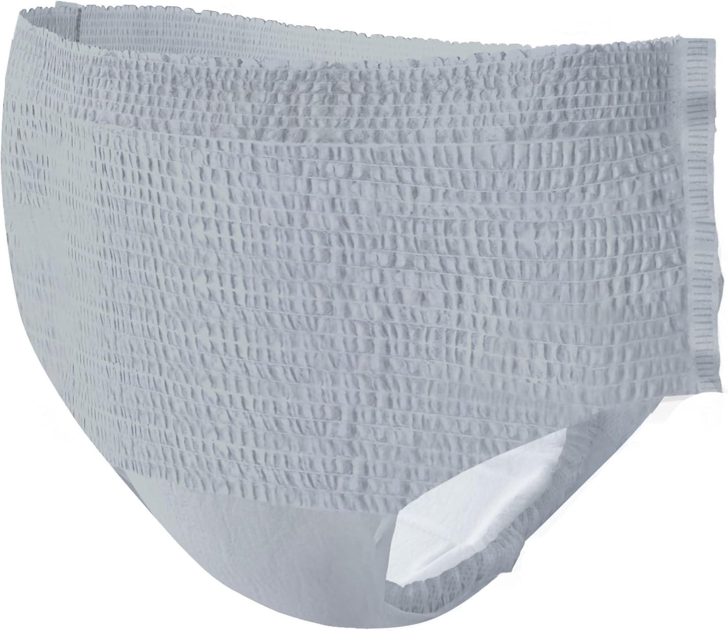 image:imageMcKesson Premium Discreet Underwear for Men 20 Adult Briefs PullOn Disposable Incontinence Briefs Tear Away Seams Heavy Absorbency 12Hour Leak amp Odor Protection SmallMedium 2840 inXLarge