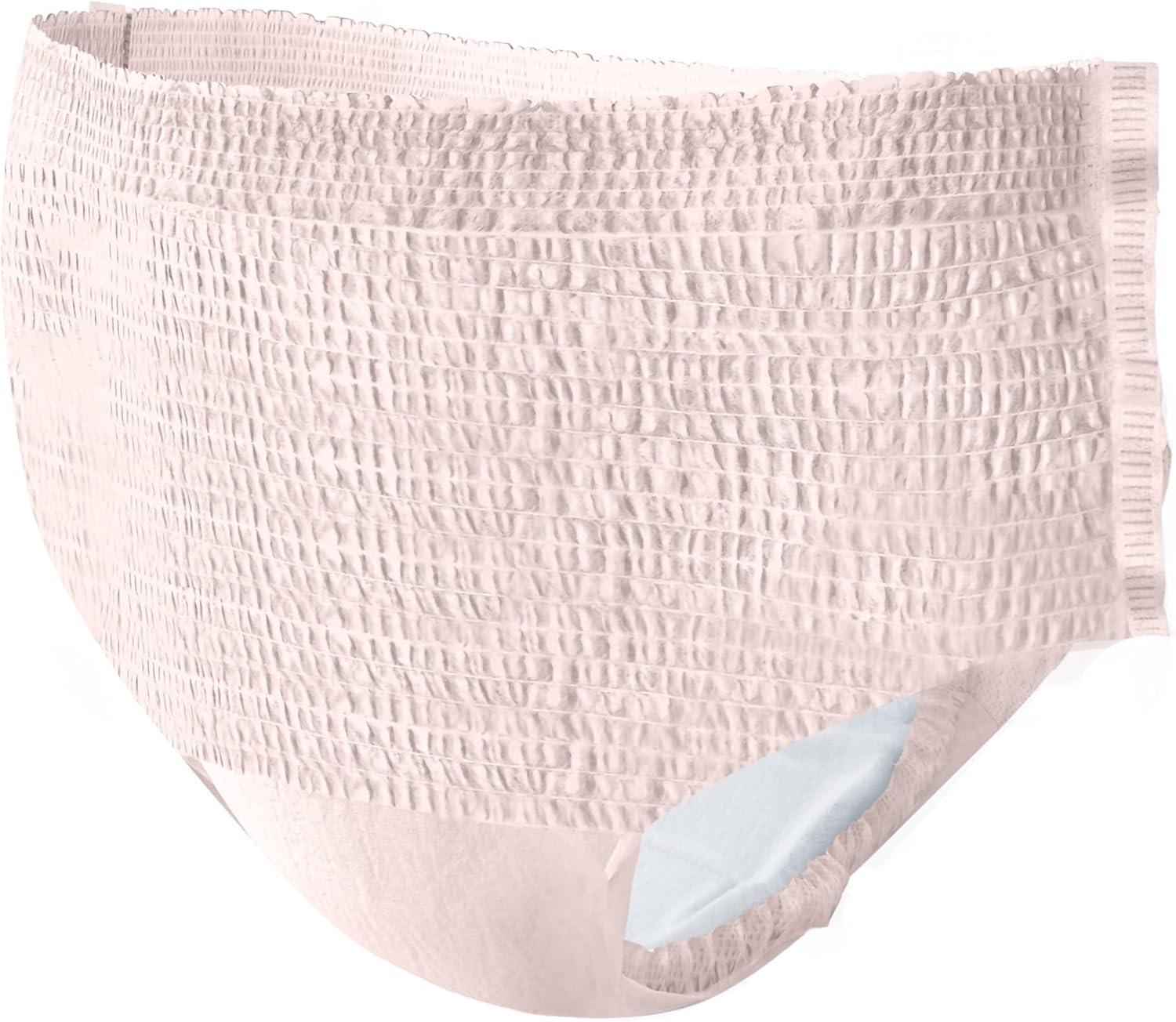 image:imageMcKesson Premium Discreet Underwear for Women 20 Adult Briefs PullOn Disposable Incontinence Briefs Tear Away Seams Heavy Absorbency 12Hour Leak amp Odor Protection XLarge 4864 inSmallMedium