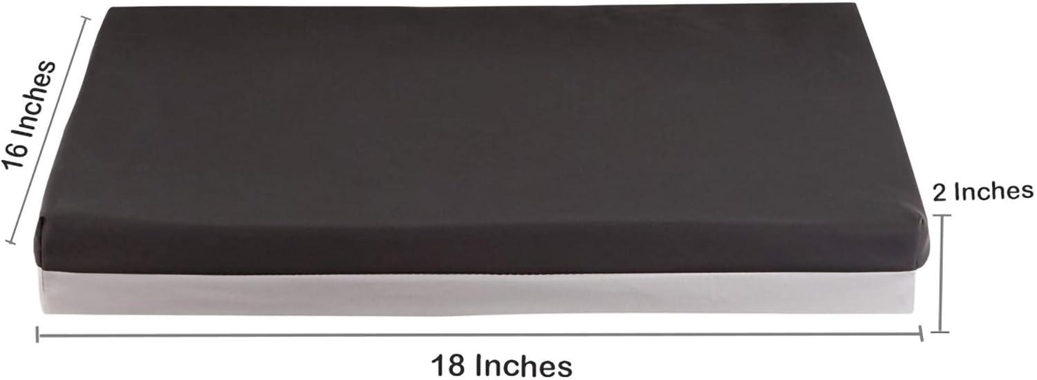 image:imageMcKesson Seat Cushion for Wheelchairs and Office Chair FoamGel 22 in x 18 in x 3 in 1 Count18x16x2 Inch Pack of 4