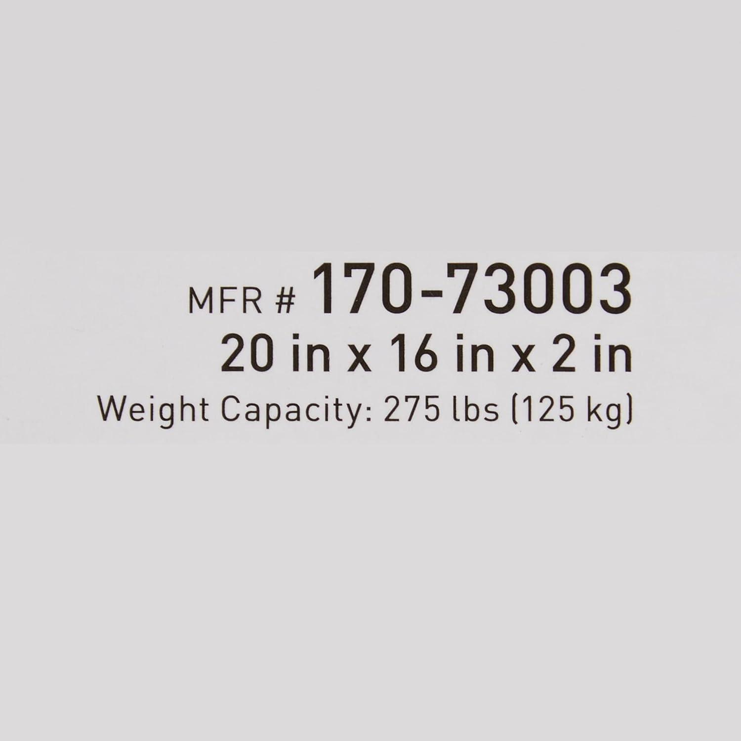 image:imageMcKesson Seat Cushion for Wheelchairs and Office Chair FoamGel 22 in x 18 in x 3 in 1 Count20x16x2 Inch Pack of 4