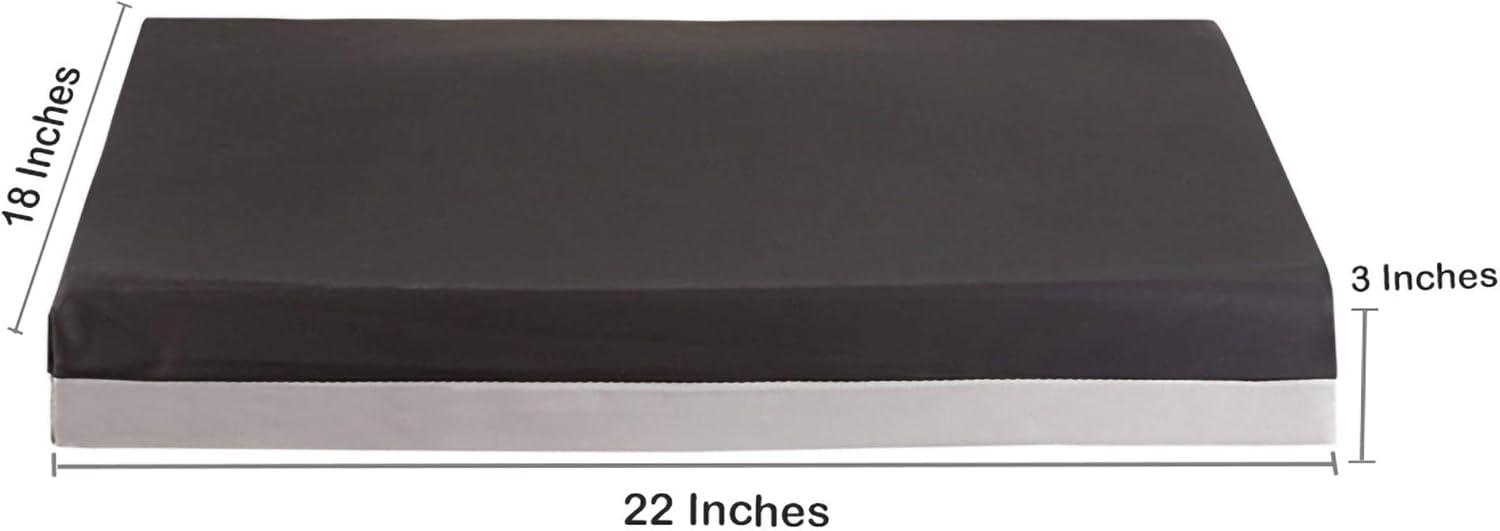 image:imageMcKesson Seat Cushion for Wheelchairs and Office Chair FoamGel 22 in x 18 in x 3 in 1 Count22x18x3 Inch Pack of 1
