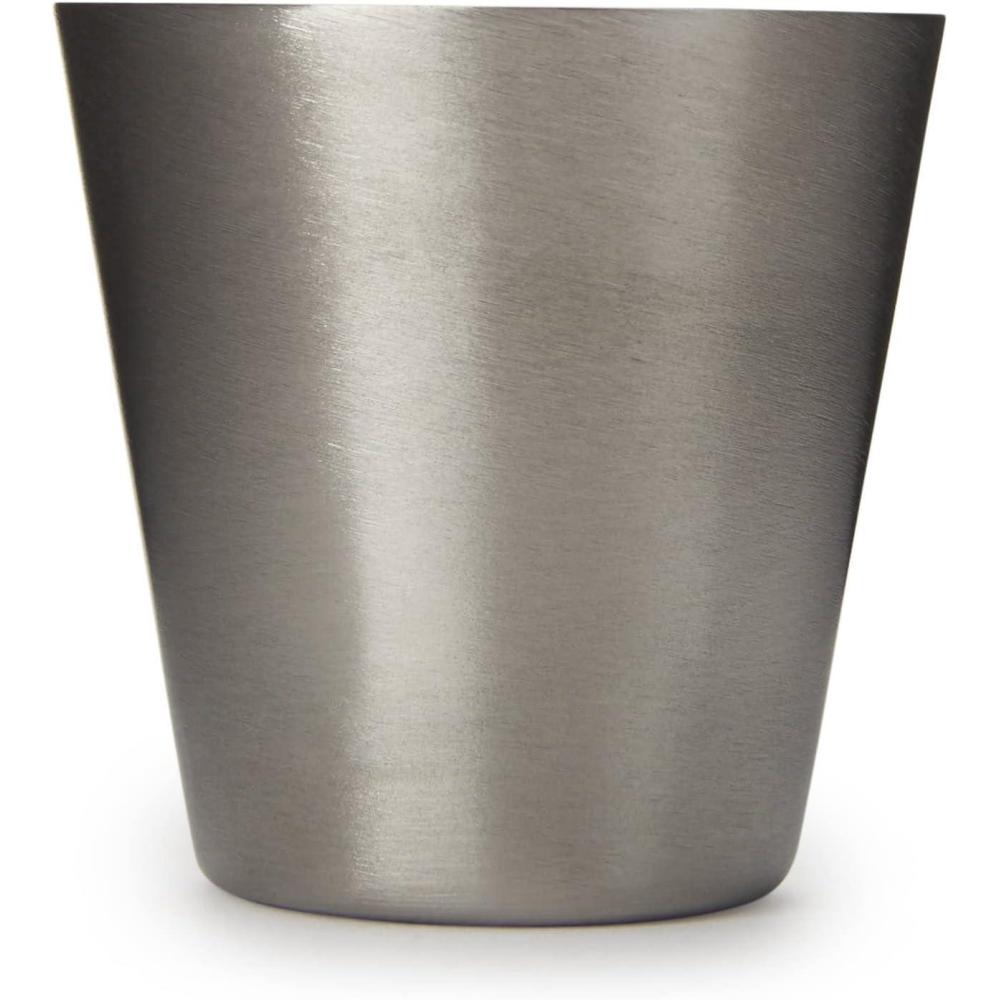 image:imageMcKesson Argent Medicine Cup Graduated Stainless Steel Reusable Cup for Homecare or Hospital Use Autoclavable 2 oz 1 Count 1 Pack