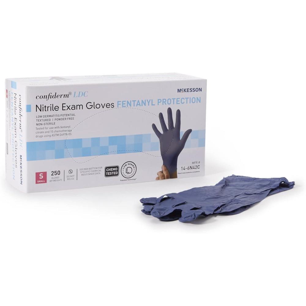 image:imageMcKesson Confiderm LDC Nitrile Exam Glove Standard Cuff Length
