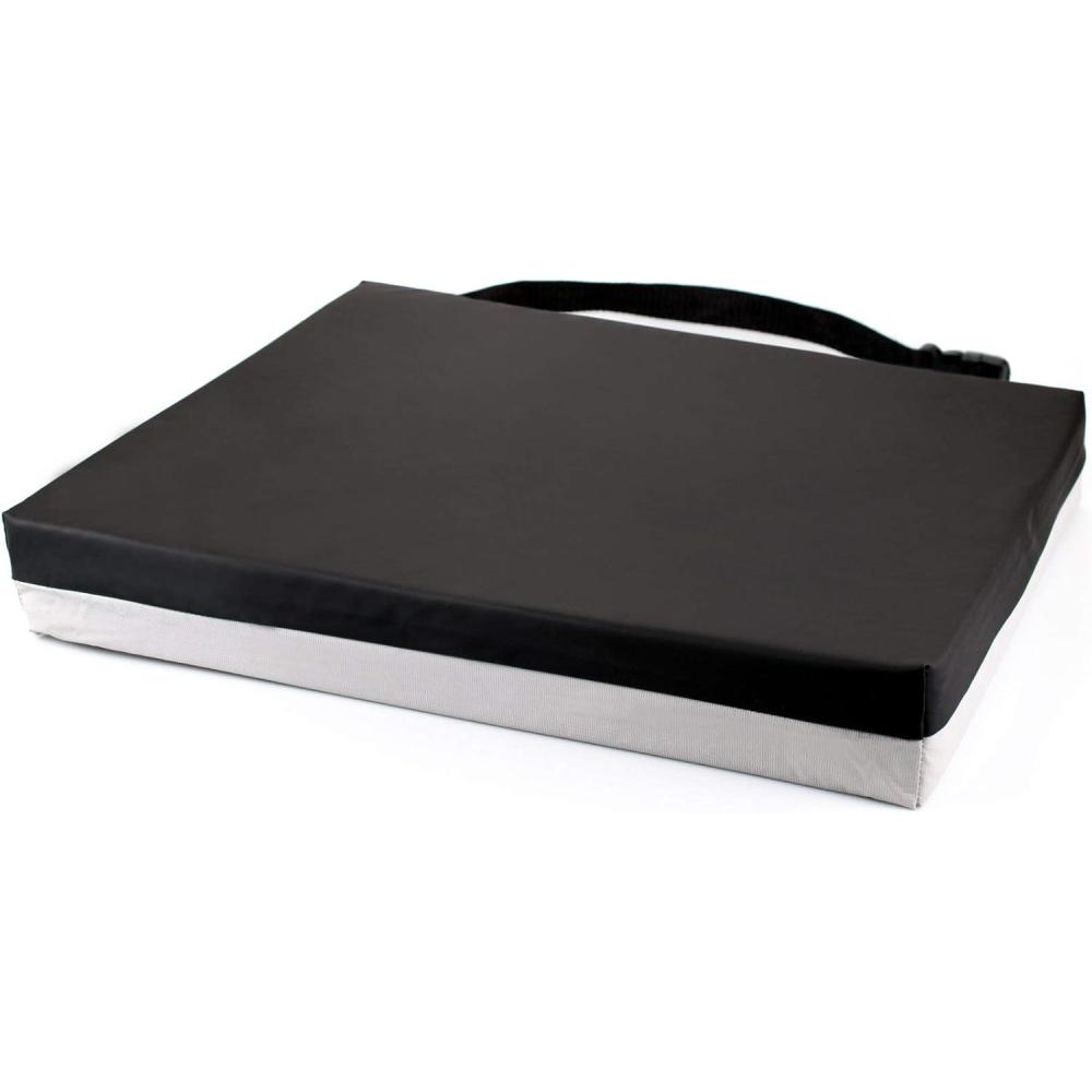 image:imageMcKesson Seat Cushion for Wheelchairs and Office Chair Foam 18 in x 16 in x 3 in 1 Count22 W X 18 L X 3 D Inch  5 ct