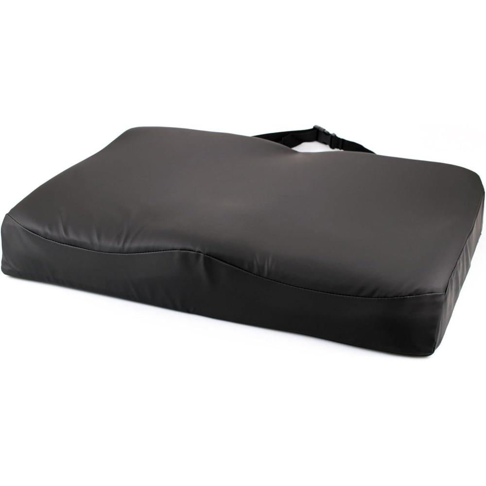 image:imageMcKesson Seat Cushion for Wheelchairs and Office Chair Foam 18 in x 16 in x 3 in 1 Count24 W X 18 L X 3 D Inch 4 ct
