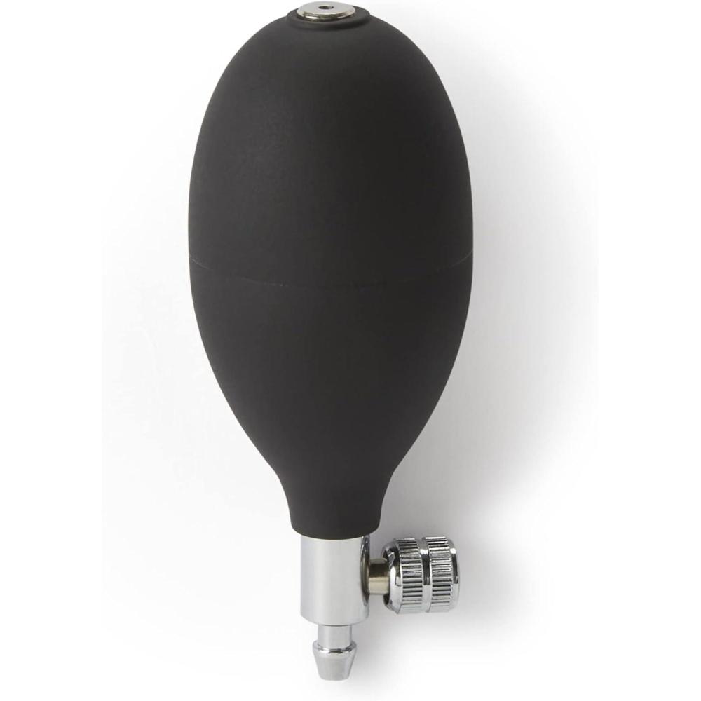 image:imageMcKesson Standard Blood Pressure Inflation Bulb and Valve Black for use with Most Aneroid Sphygmomanometers 1 Count