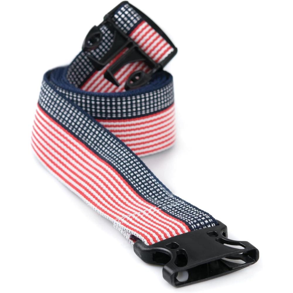image:imageMcKesson Transfer and Gait Belt with Nylon Buckle Stars and Stripe Design 60 in 1 Count
