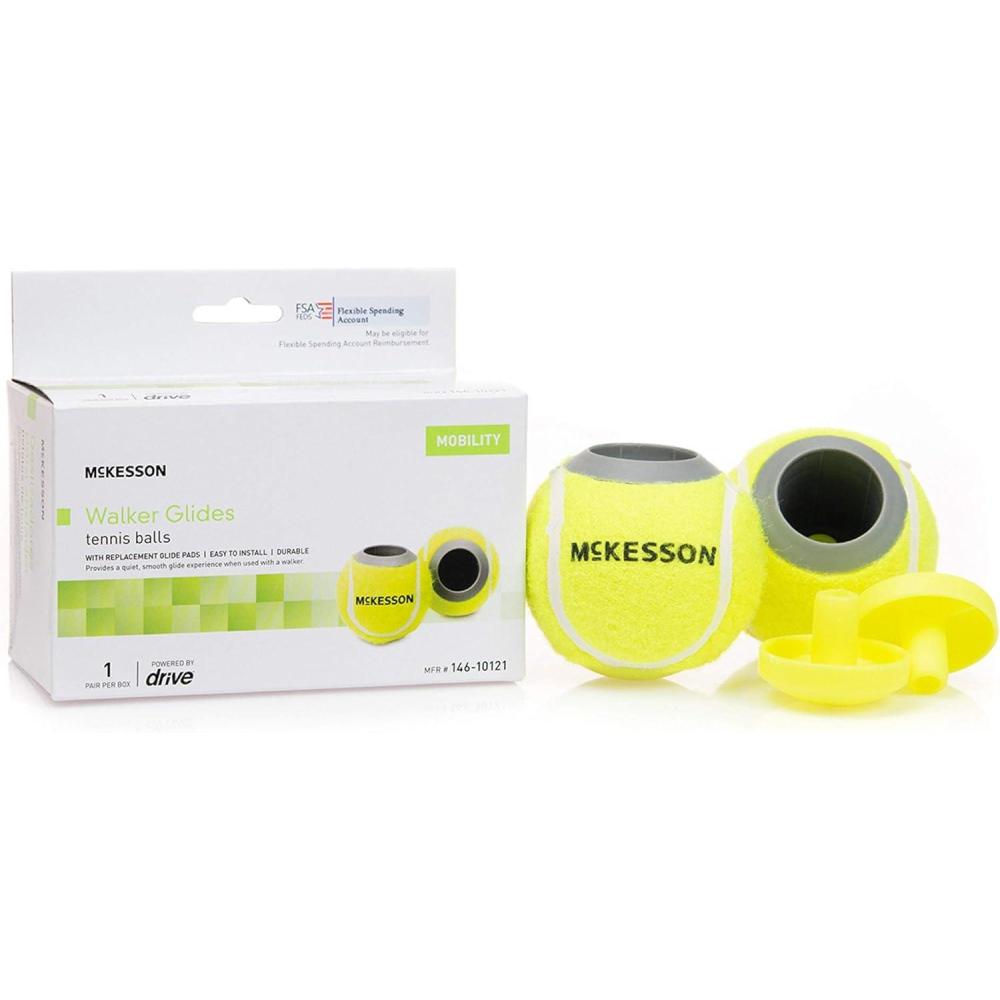image:imageMcKesson Walker Glides Tennis Balls Replacement Glide Pads 1 Pair10 PR