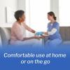 McKesson Aneroid Sphygmomanometer – Manual Blood Pressure Cuff Monitor with Carrying Case, Cuff 19-27 cm, Royal Blue, 20 Count
