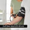McKesson Aneroid Sphygmomanometer – Manual Blood Pressure Cuff Monitor with Carrying Case, Cuff 34-50 cm, Burgundy, 2 Count(Adult Cuff (23-40 cm) 2 Count)