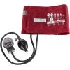 McKesson Aneroid Sphygmomanometer – Manual Blood Pressure Cuff Monitor with Carrying Case, Cuff 34-50 cm, Burgundy, 2 Count(Large Adult Cuff (34-50 cm) 1 Count)