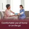 McKesson Aneroid Sphygmomanometer – Manual Blood Pressure Cuff Monitor with Carrying Case, Cuff 34-50 cm, Burgundy, 2 Count(Large Adult Cuff (34-50 cm) 2 Count)