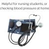 McKesson Aneroid Sphygmomanometer Blood Pressure Combo Kit, Sprague Rappaport Stethoscope, 1 Count(Adult Size (1 ct))