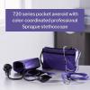 McKesson Aneroid Sphygmomanometer and Stethoscope Kit – Pocket Blood Pressure Gauge/Cuff, Sprague Rappaport Stethoscope, Purple – Size 11, 23-40 cm, 55 cm Tube, 1 Count