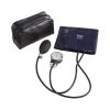 McKesson Basic Pocket Aneroid Sphygmomanometer – Blood Pressure Gauge and Cuff, 2 Tubes, for Adults, Navy Blue – Large Cuff, 23 cm to 40 cm, 21.6 in Long Tubes, 1 Count