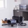 McKesson Blood Pressure Kit with Sprague Stethoscope and Aneroid Sphygmomanometer, 1 Count Black/Blue