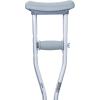 McKesson Child Aluminum Adjustable Axillary Underarm Crutches, 1 Pair
