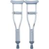 McKesson Child Aluminum Adjustable Axillary Underarm Crutches, 1 Pair