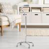 McKesson Chrome Steel Large Base Quad Cane 29 to 37.5″ Height(1 Count (Pack of 1))