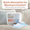 McKesson Classic Underpads, Incontinence Bed Pads 23″ x 24″ [25 Count], Light Absorbency, Disposable Chux for Adults, Elderly, and Baby, Pee Pads(23×24 Inch (Pack of 25))