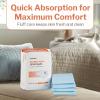 McKesson Classic Underpads, Incontinence Bed Pads 23″ x 36″ [150 Count], Light Absorbency, Disposable Chux Pads for Adults, Elderly, and Baby, Pee Pads(50 Count)