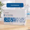 McKesson Clear Poly Zip Bags – 9″ x 12″ (100 Count) Reclosable Plastic Bags, 2 Mil Thickness, Grip Lock Resealable Zipper, Made of Polyethylene