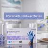 McKesson Confiderm 3.5C Nitrile Exam Gloves, Non-Sterile, Powder-Free, Blue, Large, 200 Count, 10 Boxes, 2000 Total