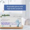 McKesson Confiderm 4.5C Nitrile Exam Gloves – Powder-Free, Latex-Free, Ambidextrous, Textured Fingertip (100, Medium)(Medium)