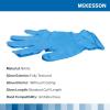 McKesson Confiderm 6.8C Nitrile Exam Gloves, Medium, 100 Per Box, Chemo Tested, Powder-Free, Fully Textured, Standard Cuff, Ambidextrous, Durable Medical Gloves for High-Tactile Sensitivity