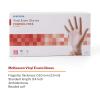 McKesson Confiderm Disposable Vinyl Exam Glove Standard Cuff Length Small 14-164 50 per Box