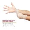 McKesson Confiderm Vinyl Exam Gloves – Powder-Free, Latex-Free, Ambidextrous, Smooth, Non-Sterile for Medical Use, Cleaning, Salons – Clear, Size Large, 50 Count, 1 Box