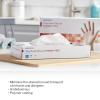 McKesson Confiderm Vinyl Exam Gloves – Powder-Free, Latex-Free, Ambidextrous, Smooth, Non-Sterile for Medical Use, Cleaning, Salons – Clear, Size Large, 50 Count, 1 Box