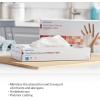 McKesson Confiderm Vinyl Exam Gloves – Powder-Free, Latex-Free, Ambidextrous, Smooth, Non-Sterile for Medical Use, Cleaning, Salons – Clear, Size Large, 50 Count, 20 Boxes, 1000 Total