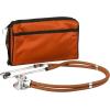McKesson EMS Aneroid Sphygmomanometer and Stethoscope Combo Kit – Manual Blood Pressure Gauge/Cuff with Universal Cuff, Orange – Size 11, 23-40 cm., 22 in. Tube, 1 Count