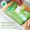 McKesson Flushable* Adult Wet Wipes XL – 288 Wipes (6 Pack of 48) – Aloe & Vitamin E, Plant-Based Cleansing Wipes, Scented, Extra Large