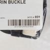 McKesson Gait Belt, Transfer and Walking, Delrin Buckle, White, 60 in, 1 Count(Pastel Stripe)