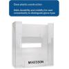 McKesson Glove Box Holder, 3 Box Capacity, Horizontal or Vertical Mounting, 10 1/4 in x 3 1/8 in x 15 1/4 in (L x W x H), 4 Count