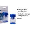 McKesson Hand-Operated Plastic Pill Crusher with Storage Compartment, Clear Body, 1 Count