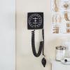 McKesson LUMEON Clock Aneroid Sphygmomanometer, Blood Pressure with Cuff, Wall Mounted, Black, Adult Medium, 1 Count