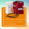 McKesson LUMEON Nylon Blood Pressure Cuff and Bladder, Burgundy, Adult Medium, 34 cm to 50 cm, 1 Count((1 ct))