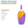 McKesson Lancets for Diabetes Testing [100 Count] Lancing Device for Blood and Glucose Test, 26G x 1.8 mm, Pressure-Activated, Sterile, Single Use(30 Gauge (100 ct))