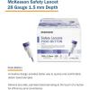 McKesson Lancets for Diabetes Testing [2000 Count] Lancing Device for Blood and Glucose Test, 28G x 1.5 mm, Push Button Activation, Sterile, Single Use